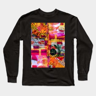 Retro Collage Long Sleeve T-Shirt